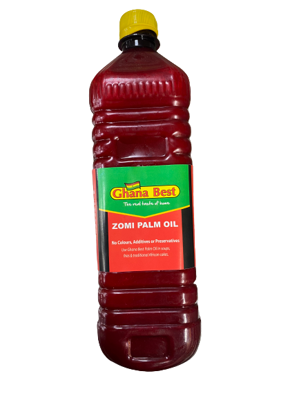 Ghana Taste Zomi Palm Oil 1Ltr
