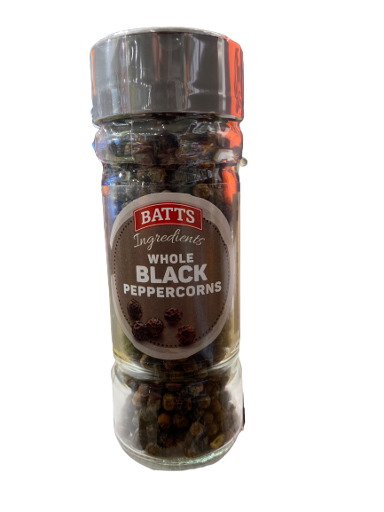 Batts Whole Black Peppercorns