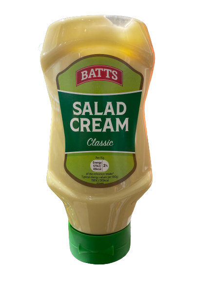 Batts Salad Cream - 510 gm